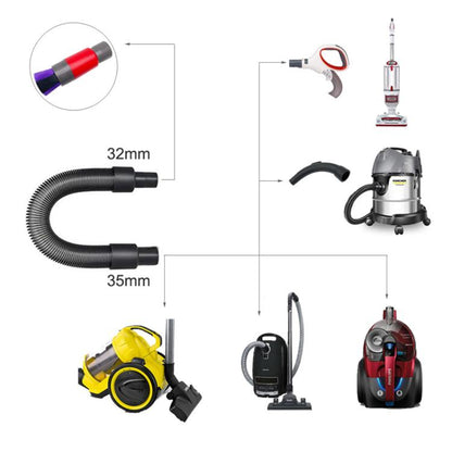 32mm Soft Brush Vacuum Cleaner Dusting Streak Free Soft Brush Replacement Accessory Set - Other Accessories by buy2fix | Online Shopping UK | buy2fix