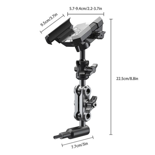 For Tank 300 / Tank 500 / Pajero / Land Cruiser / Land Cruiser Prado A-Pillar Handle Fixed Cell Phone Holder - Special Car Holders by buy2fix | Online Shopping UK | buy2fix