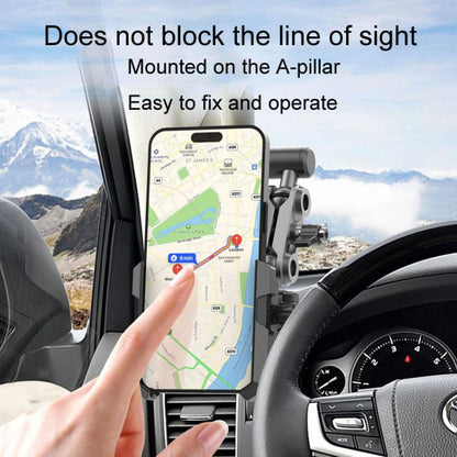 For Tank 300 / Tank 500 / Pajero / Land Cruiser / Land Cruiser Prado A-Pillar Handle Fixed Cell Phone Holder - Special Car Holders by buy2fix | Online Shopping UK | buy2fix
