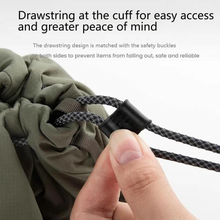 PGYTECH OneGo SLR Camera Waterproof Drawstring Bag, Color: Green - Strap Satchel by PGYTECH | Online Shopping UK | buy2fix
