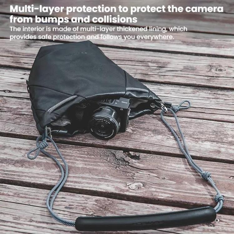 PGYTECH OneGo SLR Camera Waterproof Drawstring Bag, Color: Green - Strap Satchel by PGYTECH | Online Shopping UK | buy2fix