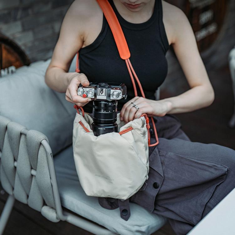 PGYTECH OneGo SLR Camera Waterproof Drawstring Bag, Color: Pink - Strap Satchel by PGYTECH | Online Shopping UK | buy2fix