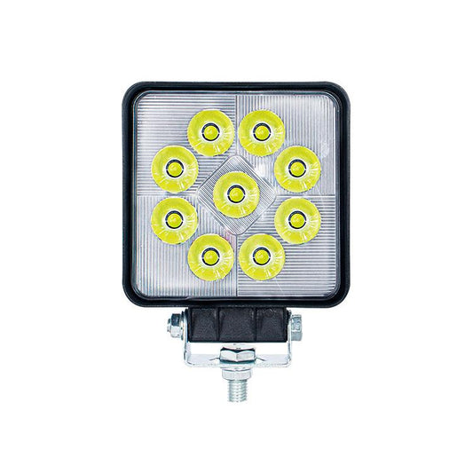 DC 12V-80V Forklift LED High Brightness Front Working Headlight, Size: 4 Inches 9 Beads - Work Lights by buy2fix | Online Shopping UK | buy2fix