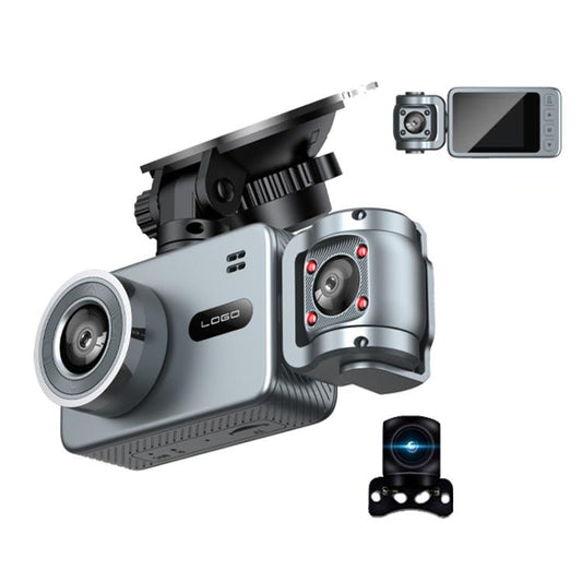 WIFI Connected 4K Three-Lens Car Driving Recorder(G79) - Car DVRs by buy2fix | Online Shopping UK | buy2fix