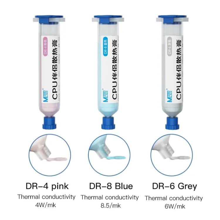 MaAnt Thermal Conductive Silicone Grease CPU Thermal Grease Computer Graphic Card Cooling Universal Thermal Conductive(Gray) - Soldering Paste by MaAnt | Online Shopping UK | buy2fix