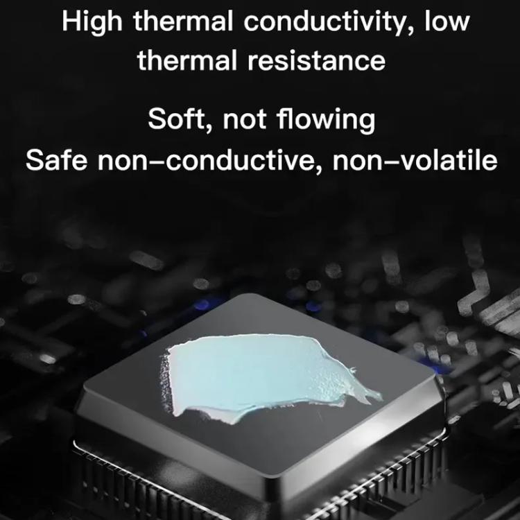 MaAnt Thermal Conductive Silicone Grease CPU Thermal Grease Computer Graphic Card Cooling Universal Thermal Conductive(Gray) - Soldering Paste by MaAnt | Online Shopping UK | buy2fix
