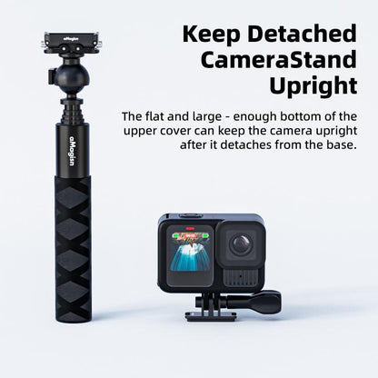 aMagisn Mini Quick Release Mount for Sports Cameras, Spec: 1/4 Inch Base+3-claw Cover - Quick Release Plate by aMagisn | Online Shopping UK | buy2fix