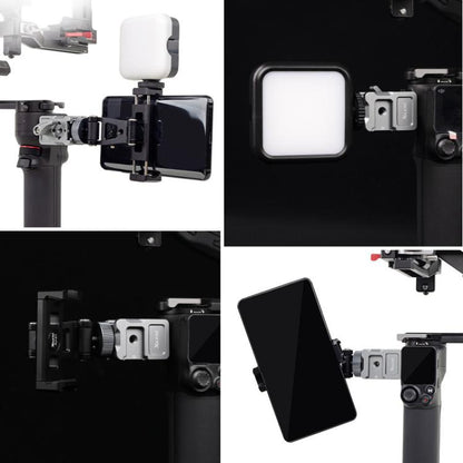 For DJI Ronin Series Stabilizer XILETU Quick Release NATO Clamp Cold Shoe Adapter -  by XILETU | Online Shopping UK | buy2fix