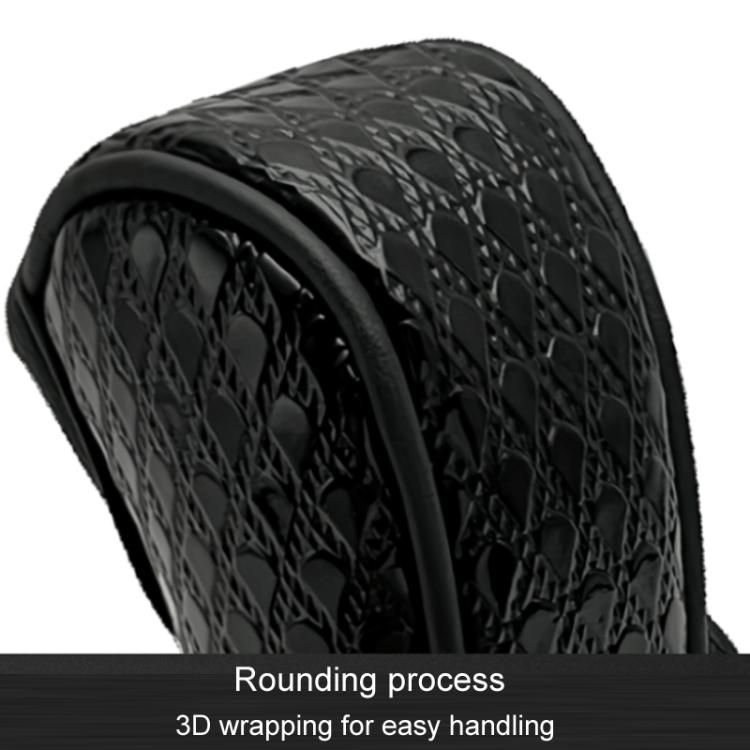 Peacock Pattern Leather Car Gear Shift Protective Cover(Zipper Type Manual Gear) - Shift Knob by buy2fix | Online Shopping UK | buy2fix
