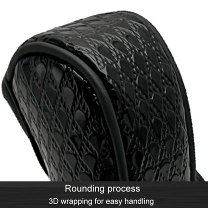 Peacock Pattern Leather Car Gear Shift Protective Cover(Zipper Type Manual Gear) - Shift Knob by buy2fix | Online Shopping UK | buy2fix