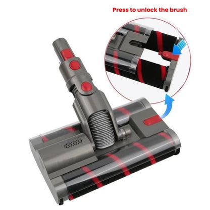 For Dyson Omni-Glide Sv19/21 / Micro  Vacuum Cleaner Dual Roller Brush Head Universal Floor Brush Replacement - For Dyson Accessories by buy2fix | Online Shopping UK | buy2fix
