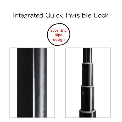 XILETU 19-73cm 5-section Telescopic Stabilizer Extension Rod Phone Camera Selfie Stick - Hand Held Monopod by XILETU | Online Shopping UK | buy2fix
