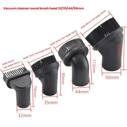 For Vacuum Cleaner Brush Head Accessories Suction Head Round Brush, Spec: 32x79mm - Other Accessories by buy2fix | Online Shopping UK | buy2fix