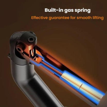 For 15-32 Inch Monitor Bracket Adjustable Gas Spring Computer Screen Desk Mount Stand(White) - Laptop Stand by buy2fix | Online Shopping UK | buy2fix