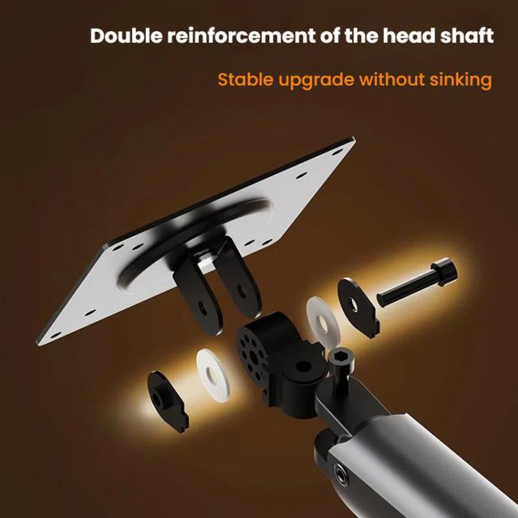 For 15-32 Inch Monitor Bracket Adjustable Gas Spring Computer Screen Desk Mount Stand(Black) - Laptop Stand by buy2fix | Online Shopping UK | buy2fix