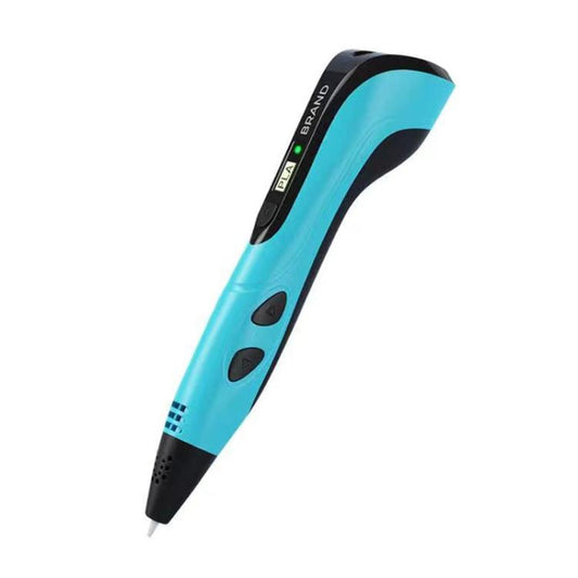 3D Printing Pen Kids Education Drawing DIY Doodle Stereoscopic Drawing 3D Pen(Blue) - 3D Printer by buy2fix | Online Shopping UK | buy2fix