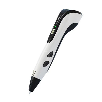 3D Printing Pen Kids Education Drawing DIY Doodle Stereoscopic Drawing 3D Pen(White) - 3D Printer by buy2fix | Online Shopping UK | buy2fix