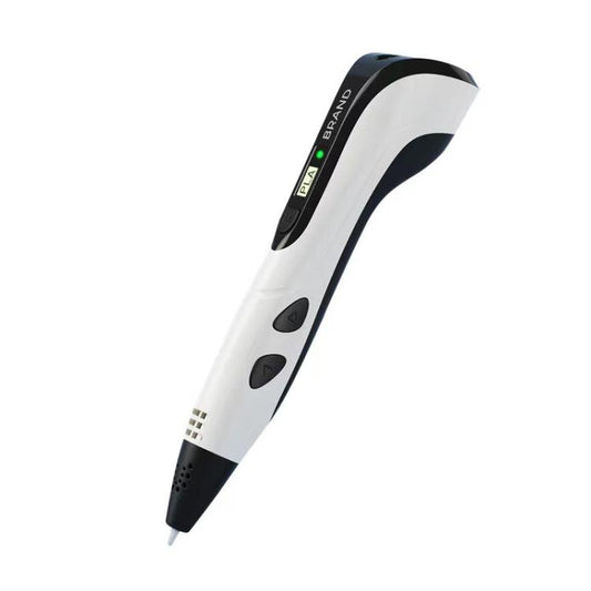 3D Printing Pen Kids Education Drawing DIY Doodle Stereoscopic Drawing 3D Pen(White) - 3D Printer by buy2fix | Online Shopping UK | buy2fix