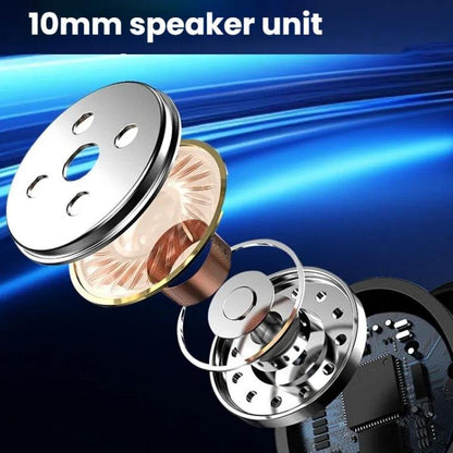 Bluetooth Earpiece Single Ear Clip-On Non-Intrusive Design Sports Headphones for Running(Black) - Sport Earphone by buy2fix | Online Shopping UK | buy2fix