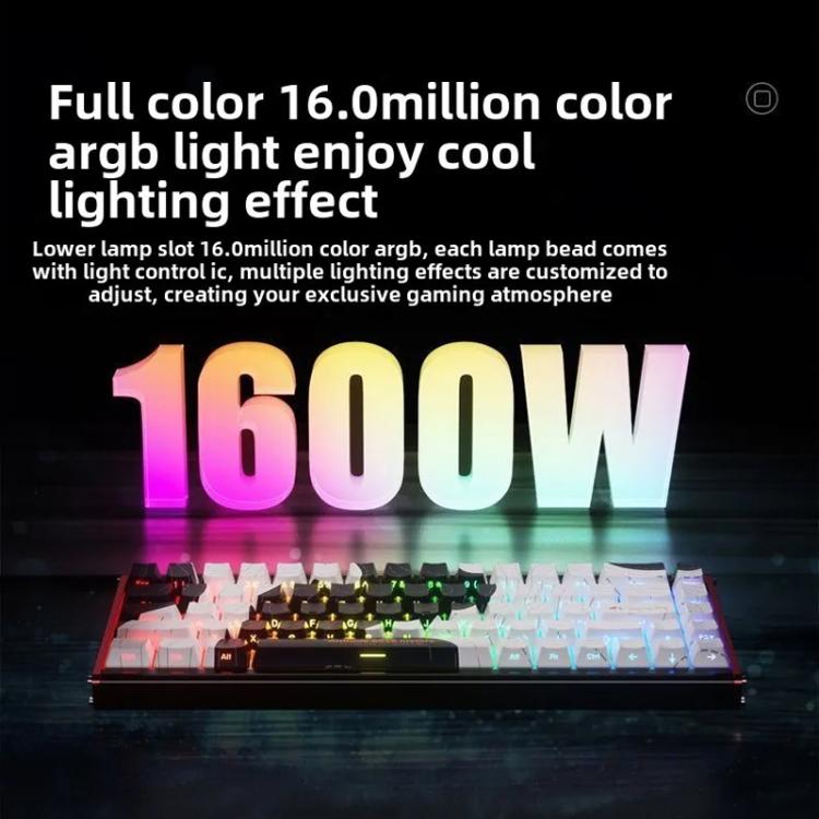 Ajazz ALUX68 MAX RGB Single Wired DIY Magnetic Shaft Mechanical Keyboard, Color: Day Night - Wired Keyboard by Ajazz | Online Shopping UK | buy2fix
