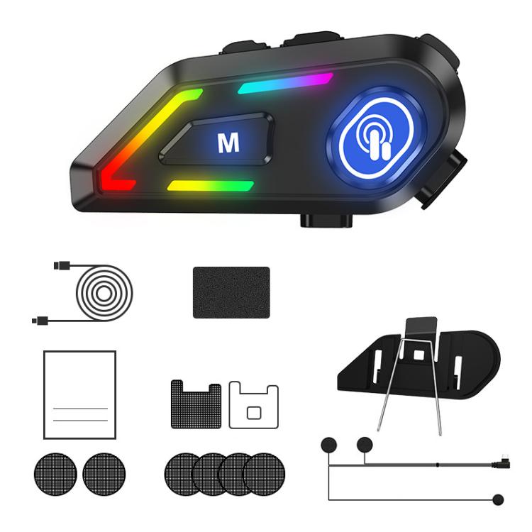C5 IPX7 Waterproof Outdoor Cycling Noise Reduction Helmet Bluetooth Headset, Spec: Soft Mic - Motorcycle Walkie Talkie by buy2fix | Online Shopping UK | buy2fix
