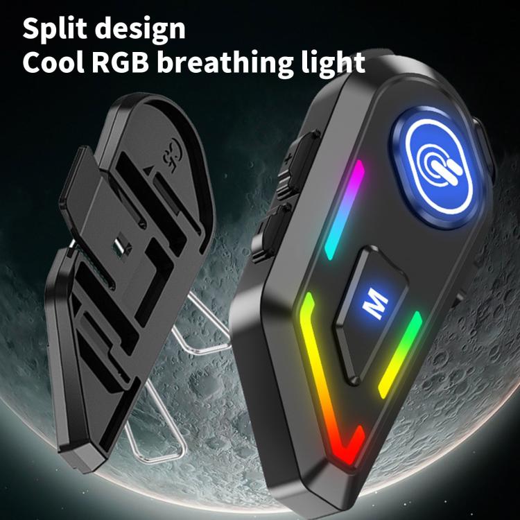 C5 IPX7 Waterproof Outdoor Cycling Noise Reduction Helmet Bluetooth Headset, Spec: Hard Mic - Motorcycle Walkie Talkie by buy2fix | Online Shopping UK | buy2fix