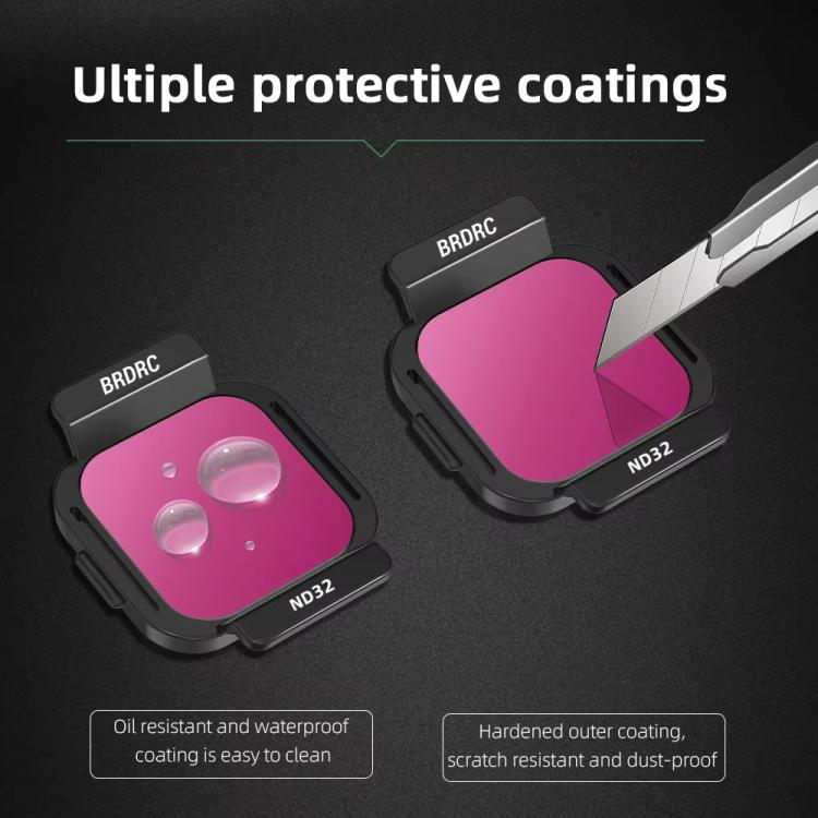 For DJI Flip BRDRC Lens Filters Protective Lens Accessories, Style: CPL - Other by BRDRC | Online Shopping UK | buy2fix