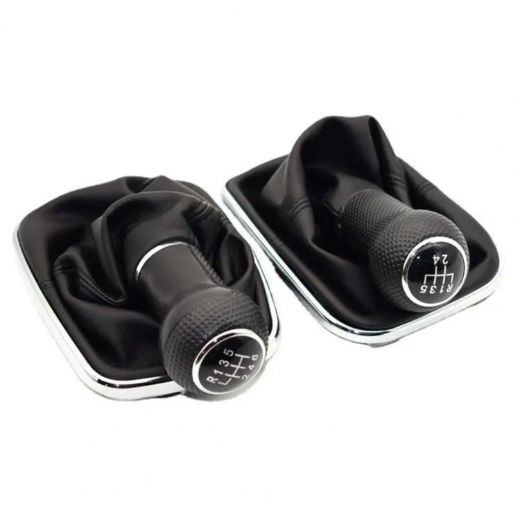 For Volkswagen Golf MK4 Gear Lever Hand Ball, Caliber: 23mm(Electroplating Black Line 5 Speed) - Shift Knob by buy2fix | Online Shopping UK | buy2fix