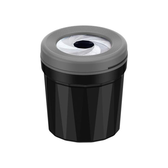 A636 Screw Cap Opening And Closing Ashtray Car Home Use Desktop Ashes Holder(Black Gray)