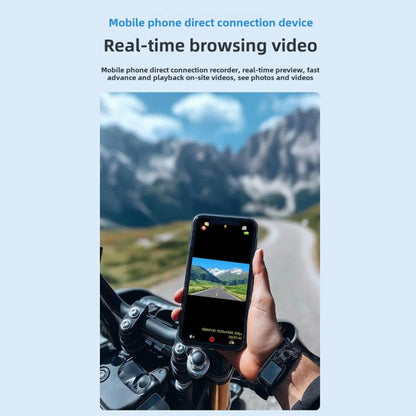 C8Max Motorcycle Intercom Video Helmet Bluetooth Headset HD Video Recorder, Spec: Hard Mic - Motorcycle Walkie Talkie by buy2fix | Online Shopping UK | buy2fix