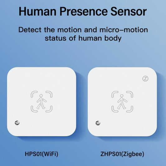 Tuya Zigbee Round Human Presence Sensor Millimeter Wave Radar Detection Built-in Illuminance Sensor - Smart Switch by buy2fix | Online Shopping UK | buy2fix