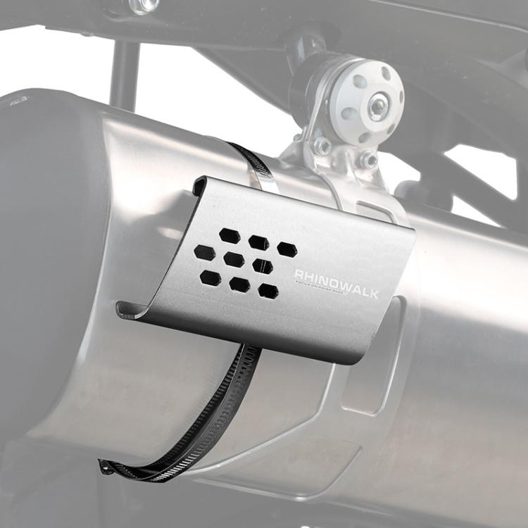Rhinowalk MTR004 Motorcycle Exhaust Pipe Anti-Scalding Guard(Gray) - Protective Gear by Rhinowalk | Online Shopping UK | buy2fix