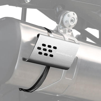 Rhinowalk MTR004 Motorcycle Exhaust Pipe Anti-Scalding Guard(Gray) - Protective Gear by Rhinowalk | Online Shopping UK | buy2fix