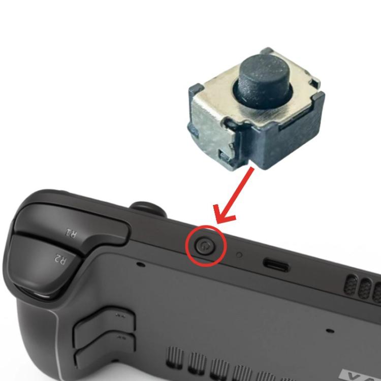 For Steam Deck 10pcs On/Off Keys Power Buttons Tap Switches(Power Button Microswitch) - Steam Deck Spare Parts by buy2fix | Online Shopping UK | buy2fix