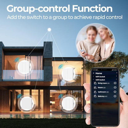 Compatible Tuya ZigBee Smart Light Switch With Radar Motion Sensor No Capacitor Required 3-Gang - Smart Switch by buy2fix | Online Shopping UK | buy2fix