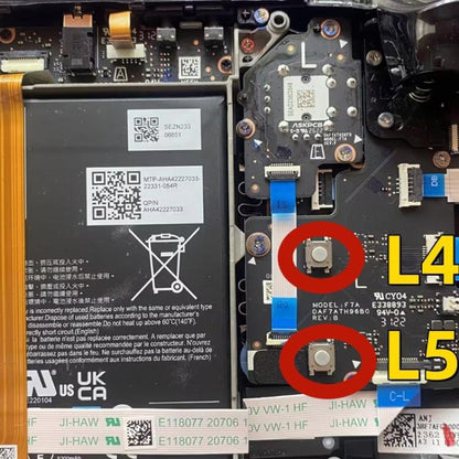 For Steam Deck 10pcs Handheld Button Repair Parts L4 / L5 / R4 / R5 Button - Steam Deck Spare Parts by buy2fix | Online Shopping UK | buy2fix