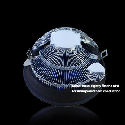 EVESKY 800-2000 RPM Conputer CPU Cooling Fan For Intel LGA 1155/1156/775 & AMD AM4/AM5 Sockets - Fan Cooling by EVESKY | Online Shopping UK | buy2fix