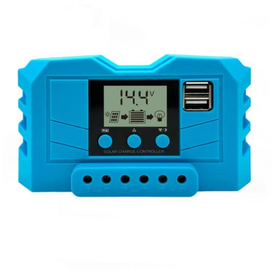 30A 12V 24V Lithium Lead Acid Solar Charge Controller PWM PV Controller With LCD Display - Others by buy2fix | Online Shopping UK | buy2fix
