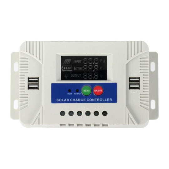 20A 12V 24V Setup-Free Color Screen Luminous Display Solar Controller PV Solar Charge Controller