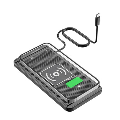 Car Wireless Charger Modified Increase Cuttable Mobile Phone Fast Charging Pad(1m Long Line (Type-C Port)) - Wireless Charging Pads by buy2fix | Online Shopping UK | buy2fix