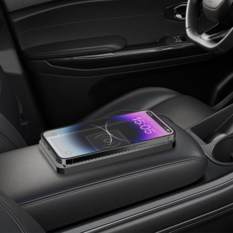 Car Wireless Charger Modified Increase Cuttable Mobile Phone Fast Charging Pad(0.3m Short Line (Type-C Port)) - Wireless Charging Pads by buy2fix | Online Shopping UK | buy2fix