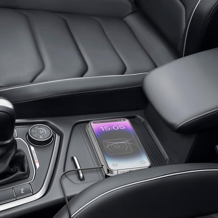 Car Wireless Charger Modified Increase Cuttable Mobile Phone Fast Charging Pad(1m Long Line (USB Port)) - Wireless Charging Pads by buy2fix | Online Shopping UK | buy2fix