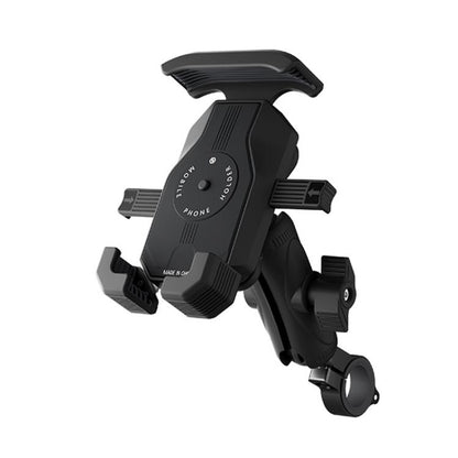 Motorcycle Shock-absorbing Rotatable 3-claw Mobile Phone Holder, Style: Handlebar Type - Holder by buy2fix | Online Shopping UK | buy2fix
