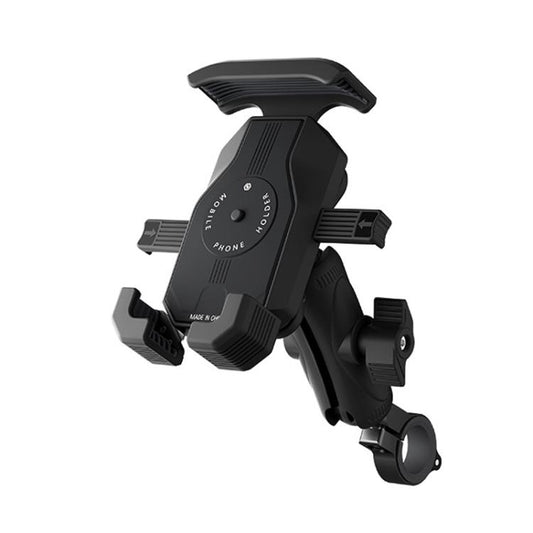 Motorcycle Shock-absorbing Rotatable 3-claw Mobile Phone Holder, Style: Handlebar Type - Holder by buy2fix | Online Shopping UK | buy2fix