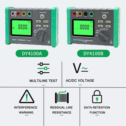 DUOYI Digital Ground Resistance Meter Tester, Model: DY4100A - Electronic Test by DUOYI | Online Shopping UK | buy2fix