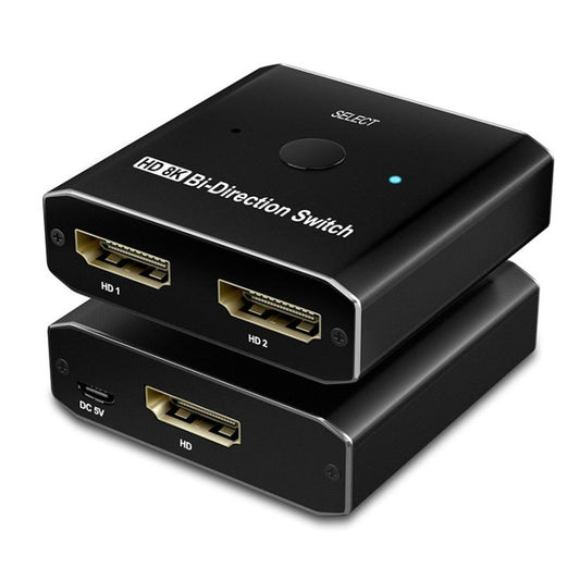 PWAY S6203H 8K 60Hz 2 In 1 Out HDMI-Compatible Two-Way Switcher(S6203H) - Switch by PWAY | Online Shopping UK | buy2fix