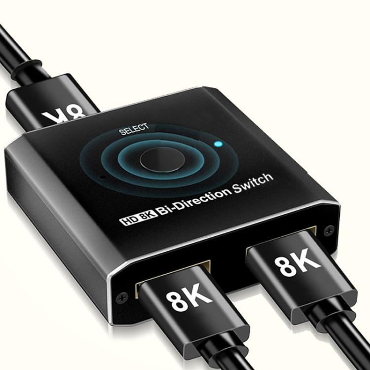 PWAY S6203H 8K 60Hz 2 In 1 Out HDMI-Compatible Two-Way Switcher(S6203H) - Switch by PWAY | Online Shopping UK | buy2fix