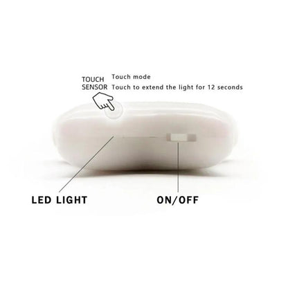 Pentagram Handbag Purse Light Touch Sensor Lamp Automatic Sensor Night Light - Sensor LED Lights by buy2fix | Online Shopping UK | buy2fix
