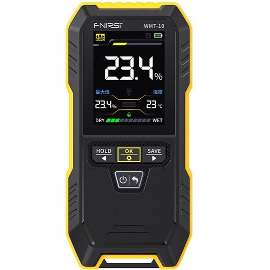 FNIRSI WMT-10 Wood Panel Moisture Tester Wall Surface Humidity Detector - PH & Moisture Meter by FNIRSI | Online Shopping UK | buy2fix