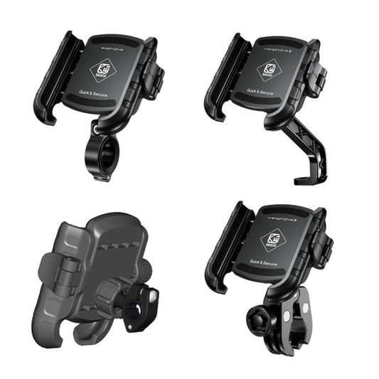 Kewig Motorcycle Bicycle Non-Blocking Mobile Phone Camera Navigation Bracket(M8SP-C4) - Holder by Kewig | Online Shopping UK | buy2fix